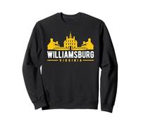 Diseño Colonial de Williamsburg Virginia Sudadera