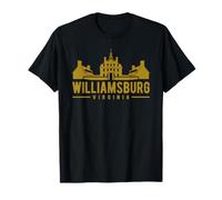 Diseño Colonial Williamsburg Virginia Camiseta