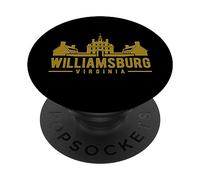 Diseño Colonial Williamsburg Virginia PopSockets PopGrip Adhesivo