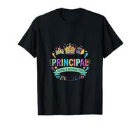 Diseño Colorido de Agradecimiento Principal de liderazgo Escolar Camiseta