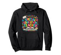 Diseño Colorido de inspiración para educadores de educación Especial Sudadera con Capucha