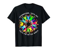Diseño Colorido y tierno - Día Internacional de la Juventud Camiseta