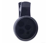 Diseño compacto que se une a la funcionalidad en el kit de soporte de filtro polarizador de teléfono móvil de 52 mm