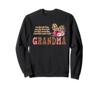 Diseño con Cita de Amor de la Abuela y un sincero refrán de la Abuela Sudadera