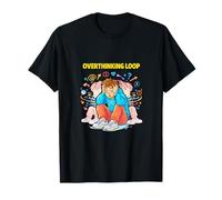 Diseño Conceptual de Conciencia Mental de Bucle de Pensamiento excesivo Camiseta