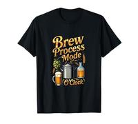 Diseño Conceptual Inspirado en el Proceso Creativo de elaboración de Cerveza Camiseta
