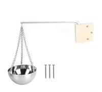 Diseño conveniente del tenedor del aceite esencial de la sauna de madera y del acero inoxidable para los ambientes del bal