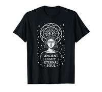 Diseño Cósmico Espiritual de Alma Eterna Luz Antigua Camiseta