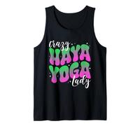Diseño Crazy Haya Yoga Lady Camiseta sin Mangas