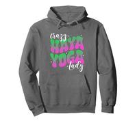 Diseño Crazy Haya Yoga Lady Sudadera con Capucha