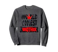 Diseño creativo familiar - El hermano más genial del mundo 1 - Diversión para fanáticos Sudadera