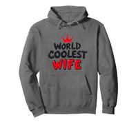 Diseño creativo familiar - Esposa más genial del mundo 1 - Diversión para fanáticos Sudadera con Capucha