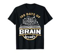 Diseño de 100 días de rupturas cerebrales Camiseta