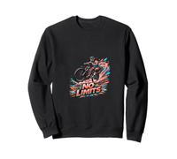 Diseño de acción Extrema para Ciclistas de Descenso sin límites Sudadera