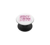 Diseño de Actitud atrevida y rápido Inclinado hacia adelante PopSockets PopGrip Adhesivo