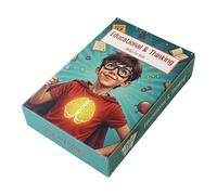 Diseño de actividades de desarrollo de razonamiento para niños, equipo de aprendizaje transportable para el hogar, aula, viajes, épocas, 4, 12 concursos de pensamiento crítico para niños