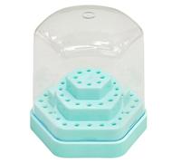 Diseño de almacenamiento de brocas de 48 agujeros ABS para uso en el hogar, salón de belleza, estuche de viaje