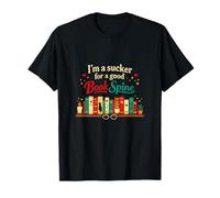 Diseño de Amante de los Libros Im a Sucker for a Good Book Spine Camiseta