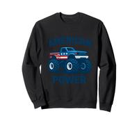 Diseño de American Power Monster Truck Sudadera