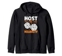 Diseño de anfitrión de Juegos para un Amante de los Juegos Sudadera con Capucha