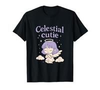 Diseño de ángel Kawaii Chibi del anime Celestial Cutie Camiseta