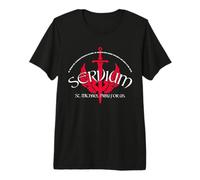 Diseño de ángel Protector de San Miguel para creyentes fieles Camiseta Premium