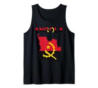 Diseño de Angola Camiseta sin Mangas