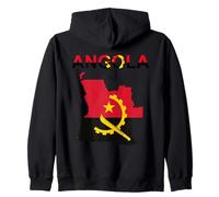 Diseño de Angola Sudadera con Capucha
