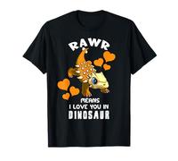 Diseño de anquilosaurio Rawr Significa «te Amo» en Dinosaur Baby Camiseta