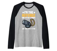 Diseño de árbitro Divertido árbitro Deportivo árbitro mordaza árbitro para Hombres Mujeres Camiseta Manga Raglan