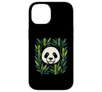 Diseño de armonía Natural Panda de bambú Carcasa para iPhone 14