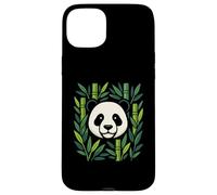 Diseño de armonía Natural Panda de bambú Carcasa para iPhone 15 Plus