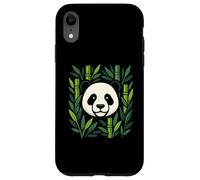 Diseño de armonía Natural Panda de bambú Carcasa para iPhone XR