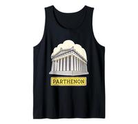 Diseño de Arquitectura Clásica Partenón Grecia Camiseta sin Mangas