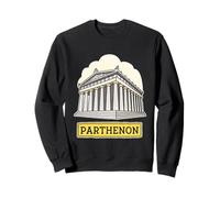 Diseño de Arquitectura Clásica Partenón Grecia Sudadera
