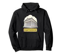 Diseño de Arquitectura Clásica Partenón Grecia Sudadera con Capucha