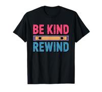 Diseño de Arte Retro VHS Vintage de Be Kind Rewind Camiseta