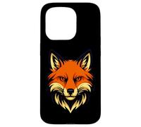 Diseño de Arte Vectorial de Fierce Fox Predator Carcasa para iPhone 15 Pro