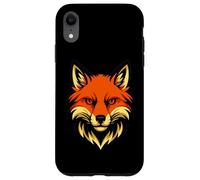 Diseño de Arte Vectorial de Fierce Fox Predator Carcasa para iPhone XR