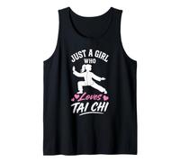 Diseño de Artes Marciales para Chicas de Tai Chi Camiseta sin Mangas