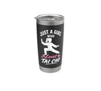 Diseño de artes marciales para chicas de Tai Chi Vaso térmico de acero inoxidable de doble pared
