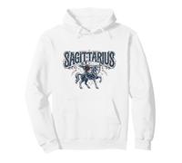Diseño de astrología Celestial del Signo del Zodiaco Sagitario Sudadera con Capucha