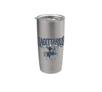 Diseño de astrología celestial del signo del zodiaco Sagitario Vaso térmico de acero inoxidable de doble pared