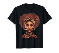 Diseño de astrología estética Afro de la Reina Tauro del Zodiaco Camiseta
