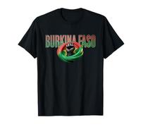 Diseño de bandera de Burkina Faso, gran manera de mostrar tu amor Camiseta