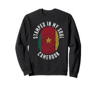 Diseño de Bandera de Camerún con Sello en My Soul Orgullo camerunés Sudadera
