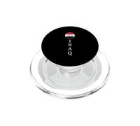 Diseño de Bandera de Irak, hogar de IRQ Bagdad, Orgullo iraquí, Amo a Irak PopSockets PopGrip para MagSafe