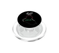 Diseño de Bandera de Irak, hogar de IRQ Bagdad, Orgullo iraquí, Amo a Irak PopSockets PopGrip para MagSafe