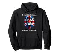 Diseño de Bandera del Reino Unido, Reino Unido, Birmingham Sudadera con Capucha