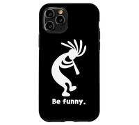 Diseño de Be Funny Dancing, Estilo Kokopelli, del suroeste de EE. UU. Carcasa para iPhone 11 Pro